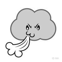風、強かったです 2020/03/16 20:09:26
