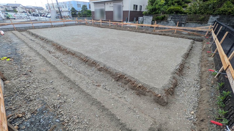 床付け完了