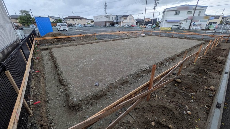 床付け完了