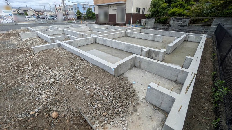 型枠ばらし完了