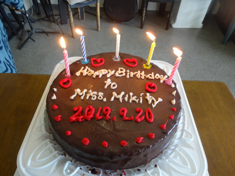 誕生会1　みきてぃ2019 9/21(9/20の誕生日)