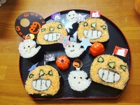 飾り巻き寿司～ハロウィン 2019/11/09 05:12:39