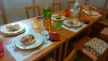 カフェうさぎやで　　新年会☺　ご来店ありがとうございます～貸し切りパーティー
