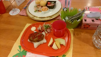 ☺ママといっしょに  ランチパーティー   カフェうさぎやご来店ありがとうございます～