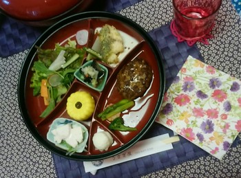 (^_-)  ママといっしょにランチパーティー～クリスマスバージョン