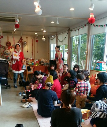 えいごでクリスマスパーティー～☺カフェうさぎや１ｄａｙレッスン　✨Little　Stars　　桂先生