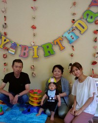 ✨お誕生日おめでとうございます～✨ボヌシェールうさぎ屋　個室プラン　７月はAsianフェアー 2017/07/19 12:14:09