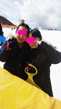 雪遊び♪ 2017/02/27 22:37:48