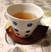 豆しぼりトリコロール湯呑み