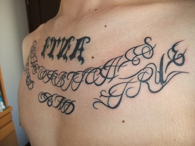 lettering!