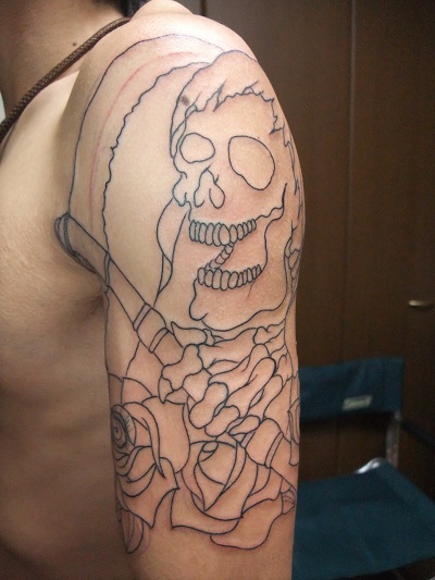 死神、薔薇!