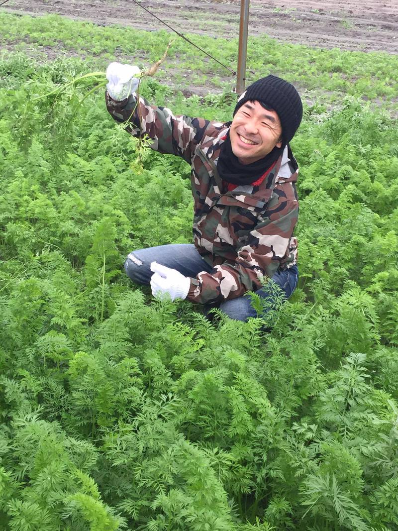 【枝村農園訪問】 弊社専用のベビーリーフハウスで収穫体験！！！