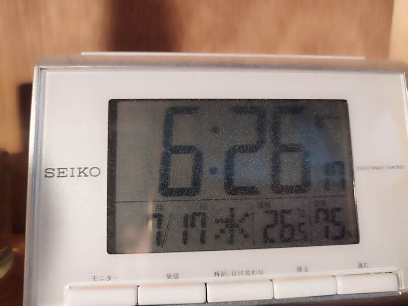 櫛作りの修行と熱中症対策