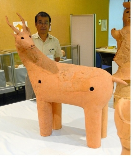 何見てるの？「見返りの鹿」