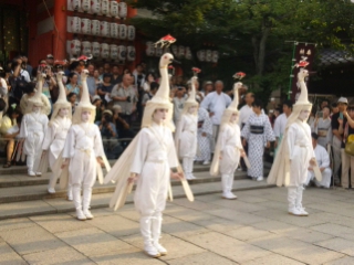 宵山〜鷺踊奉納