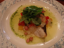 魚コースランチ