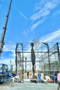 住たくeco工房　磐田市蛭池Y様邸上棟