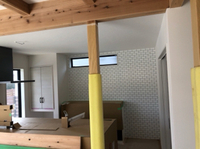 住たくeco工房　クロス工事完了