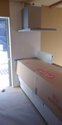 住たくeco工房　キッチン施工