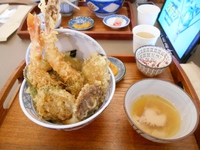 「しょくじ」 の天丼