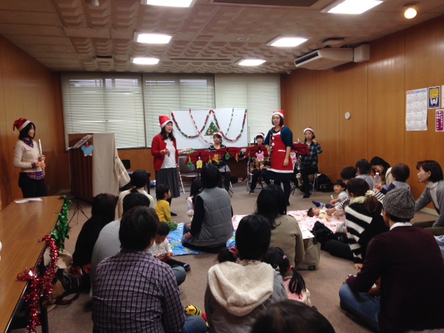 12月12日 クリスマス親子コンサートを開催しました！
