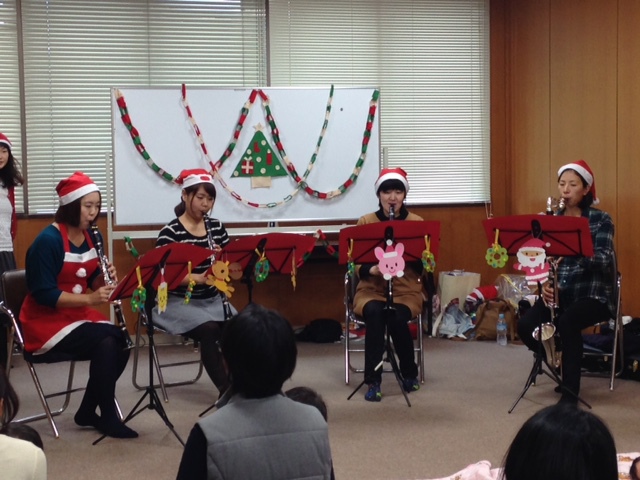 12月12日 クリスマス親子コンサートを開催しました！