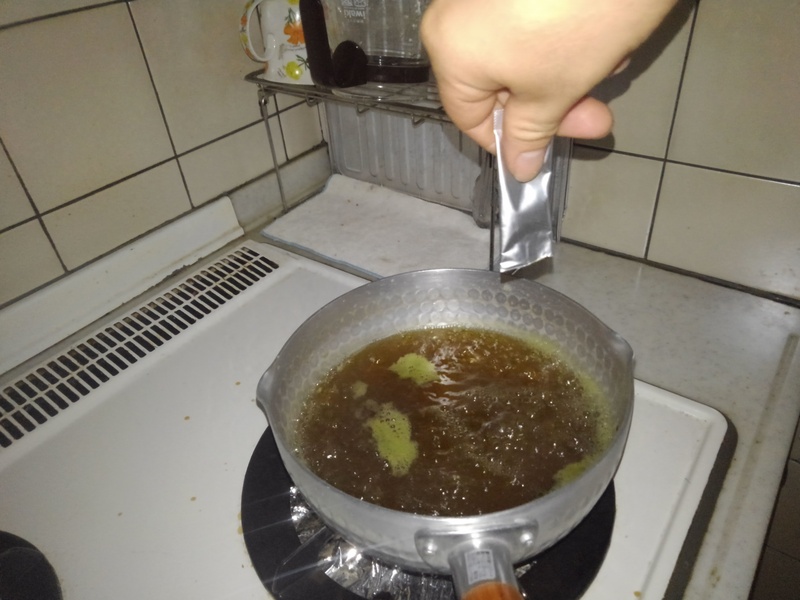 抹茶入りそうめん