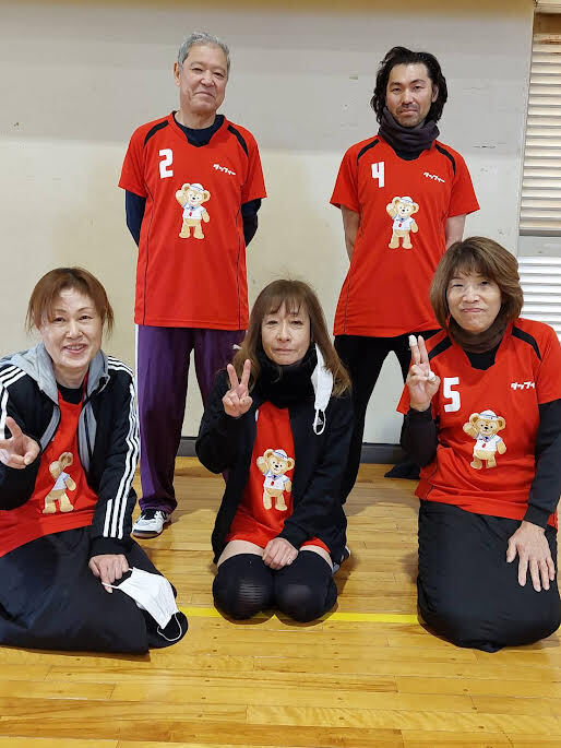 第１回きらきらフーバ大会各ブロック優勝チーム