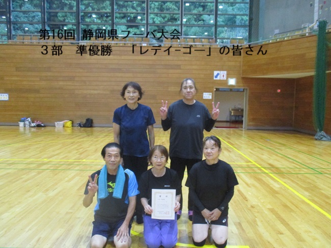 第16回 静岡県フーバ大会の結果