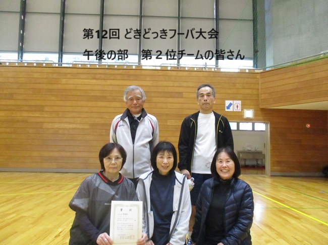 第12回 どきどっきフーバ大会の結果