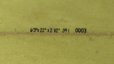 ALOHA 『HAMSTER 6’3”（EPS）』 中古ボード