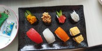一升餅の日の手作りミニミニ握り寿司 2019/05/20 22:52:00