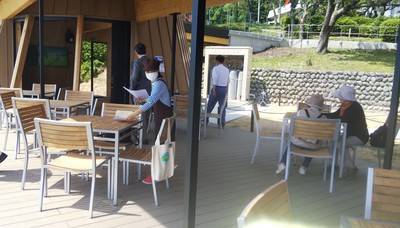 粟ヶ岳世界農業遺産「茶草場テラス」プレオープン