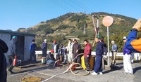 自主防災会の訓練実施 2019/12/01 17:52:56