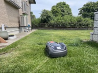 ロボット芝刈機　オートモアAspireR4　設置させて頂きました