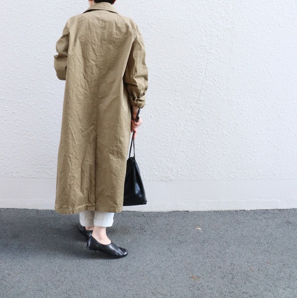 新品、未使用 クリスマスプレゼント 【HTS】 COTTON BALMACAAN COAT