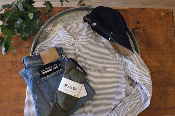 ordinary fits（オーディナリーフィッツ）INVISIBLE B/D SHIRT