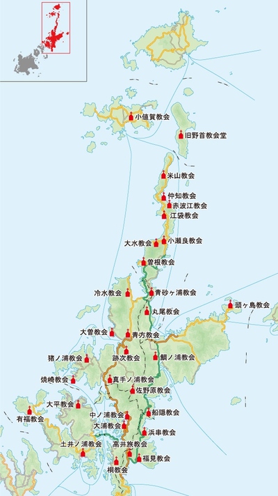 祈りの島・・。