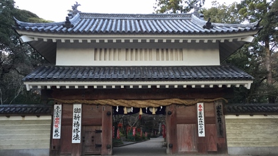 冬の油山寺