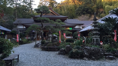 冬の油山寺