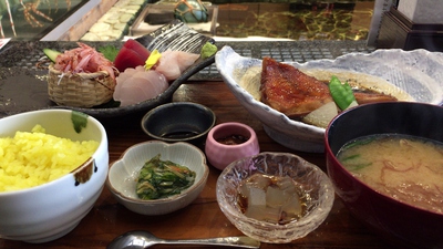 徳造丸『金目鯛定食』