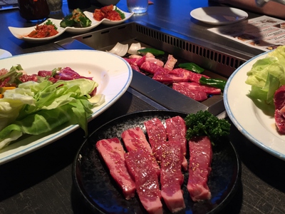 豪華な夕食