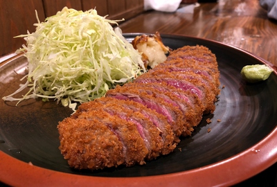 浜松初≪牛かつ定食≫
