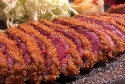浜松初≪牛かつ定食≫
