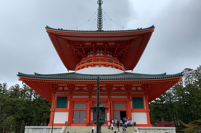 感激の高野山