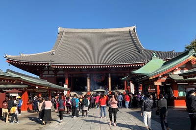 雷門と浅草寺