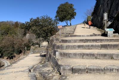 日本一の山城≪苗木城跡≫