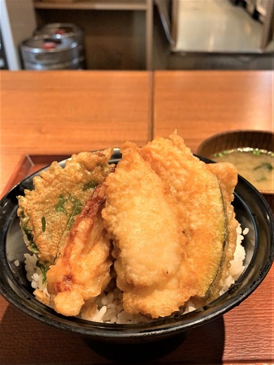 復活！！ゴッパチ天丼