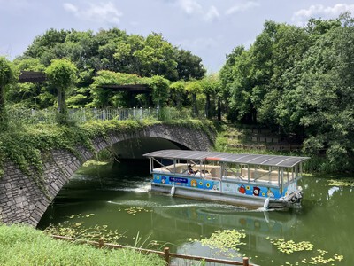 炎天下のガーデンパーク