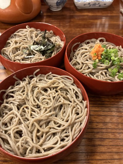 出雲の釜揚げ蕎麦